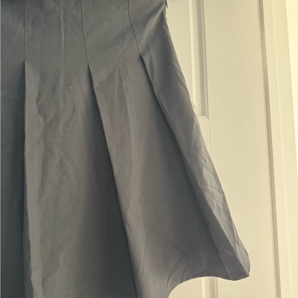 NWT J Crew Black Pleated Active Mini Skirt With Built In Shorts Skort | Sz Med - Picture 2 of 5